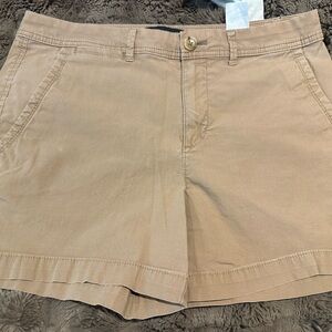 Banana Republic Khaki Tan Women's Cotton Shorts